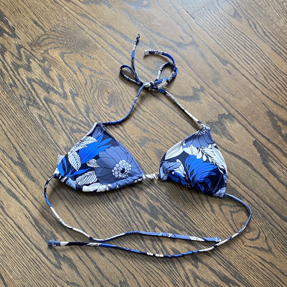 Aerie Blue Floral Bikini